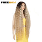 Synthetic Lace Front Wigs for Black Women 40 Inch Long Cosplay Wig Curly Lace Wigs Ombre Highlight Ginger White Pink Wig