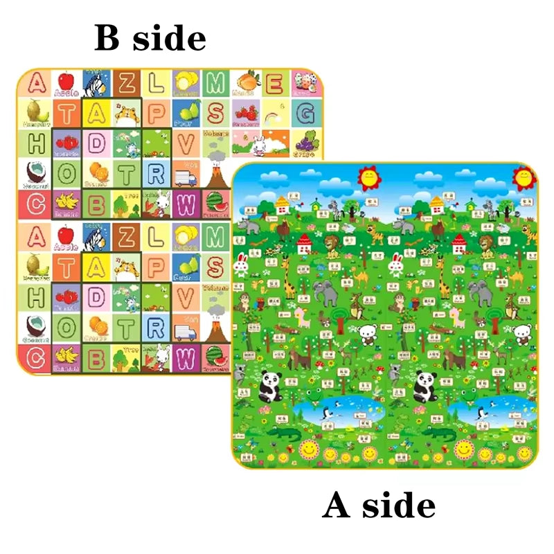 New Non-Toxic Thick Baby Crawling Play Mats Environmentally Friendly Folding Mat Carpet Play Mat for Children'S Safety Rug Gifts