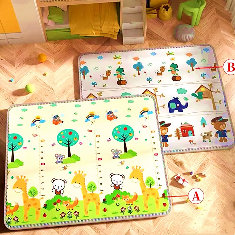 New Non-Toxic Thick Baby Crawling Play Mats Environmentally Friendly Folding Mat Carpet Play Mat for Children'S Safety Rug Gifts